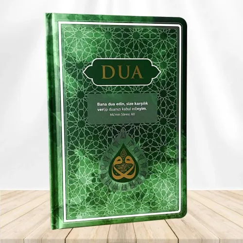 DUA (Evrâd-ı Şerîfe) Rahle Boy Genişletilmiş Yeni Baskı Yeşil
