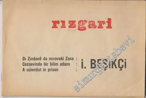 Cezaevinde Bir Bilim Adamı: İsmail Beşikçi -
