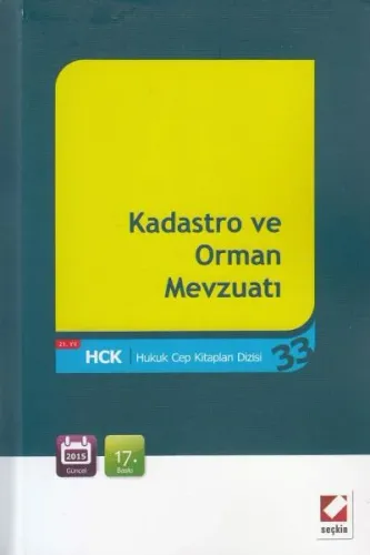 Kadastro ve Orman Mevzuatı