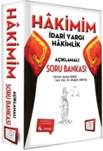 Hakimim Adli Yargı Hakimlik Açıklamalı Soru Bankası - Kırmızı