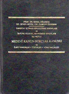 Notlu Medeni Kanun Mevzuatı
