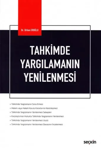 Tahkimde Yargılamanın Yenilenmesi