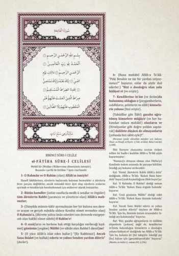 Kuranı Azim Ve Tefsirli Meali Şerifi Hafız Boy