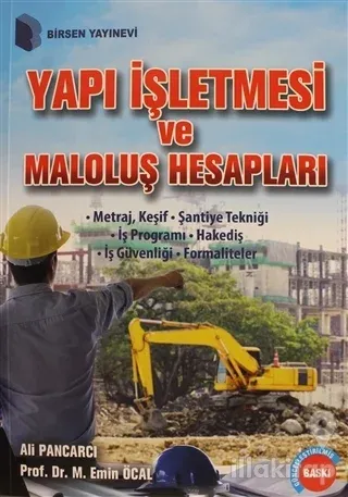 Yapı İşletmesi ve Maloluş Hesapları