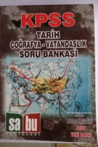 KPSS Tarih Coğrafya Vatandaşlık Soru Bankası