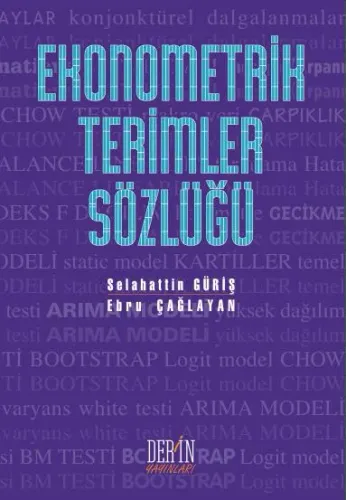 EKONOMETRİK TERİMLER SÖZLÜĞÜ
