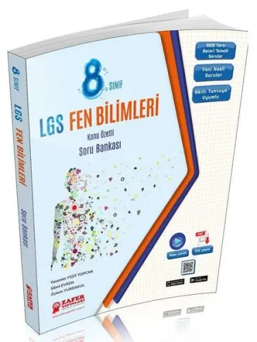 Zafer Yayınları 8. Sınıf LGS Fen Bilimleri Konu Özetli Soru Bankası