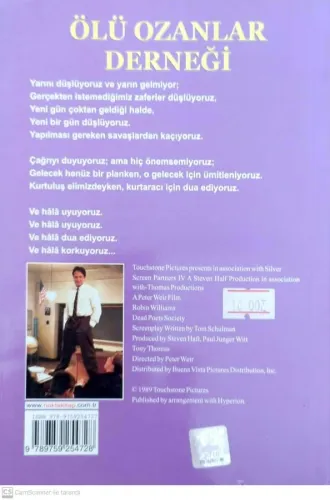 Ölü Ozanlar Derneği Nokta Kitap