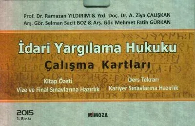 İdari Yargılama Hukuku Çalışma Kartları