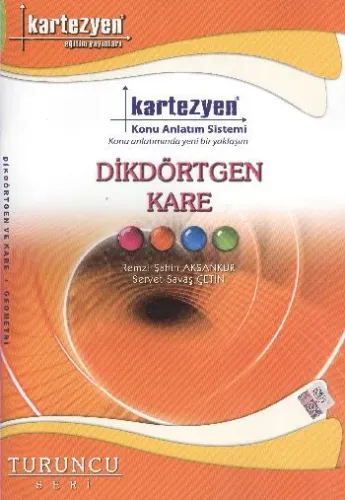 Kartezyen Turuncu Geometri 07 Dikdörtgen Kare