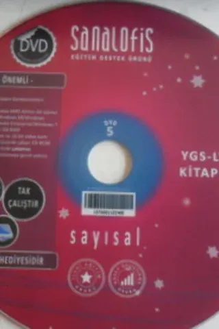 YGS-LYS kitap 5 dvd 5 (sayısal)