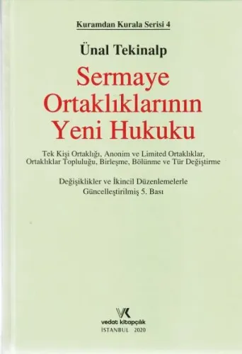 Sermaye Ortaklıklarının Yeni Hukuku