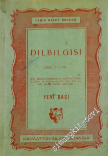 Dilbilgisi: Lise 1 - 2 - 3 -