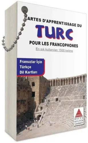 Delta Kültür Yayınları Fransızlar İçin Türkçe Dil Kartları Delta Kültür