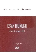 Eşya Hukuku Zilyetlik ve Tapu Sicili