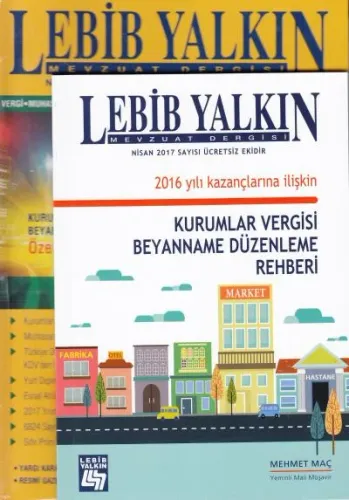 Lebib Yalkın Mevzuat Dergisi Sayı:160 Nisan 2017