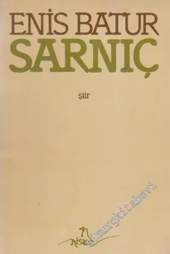 Sarnıç İMZALI -        1985