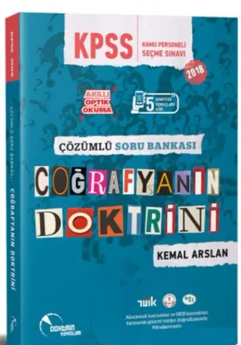 Doktrin KPSS Coğrafyanın Doktrini Çözümlü Soru Bankası