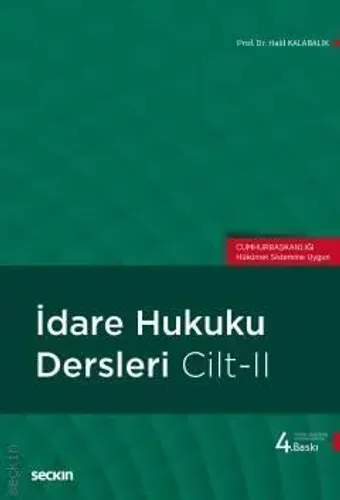 İdare Hukuku Dersleri C: II