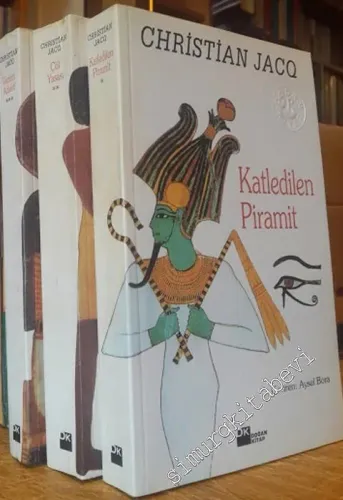 Mısır Yargıcı Üçlemesi 3: Katledilen Piramit / Çöl Yasası / Vezirin Adaleti - 3 CİLT - TAKIM -