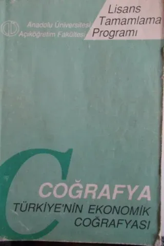 Coğrafya Türkiye'nin Ekonomik Coğrafyası