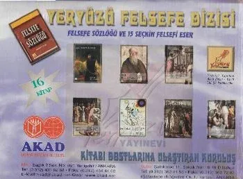 Yeryüzü Felsefe Dizisi 16 Kitap Takım