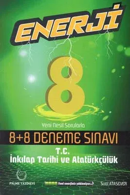 PALME 8. SINIF ENERJİ İNKILAP TARİHİ 8+8 DENEME