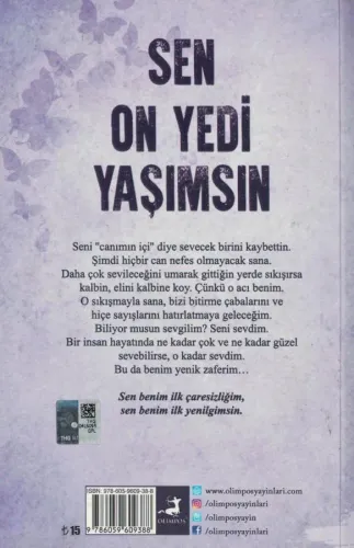 Sen On Yedi Yaşımsın Miraç Çağrı Aktaş Olimpos Yayınları %62 indirimli