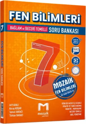 Mozaik 7. Sınıf Fen Bilimleri Soru Bankası