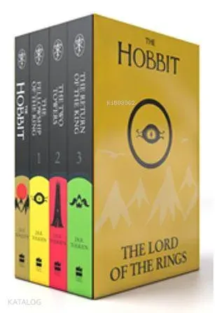 The Hobbit & The Lord of the Rings Boxed Set (4 Kitap)