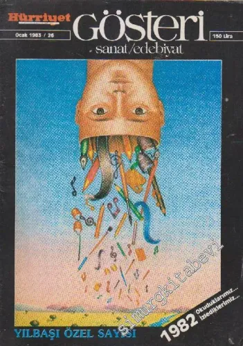 Hürriyet Gösteri Sanat Edebiyat Dergisi - Dosya: Yılbaşı Özel Sayısı - Sayı: 26    3  Ocak