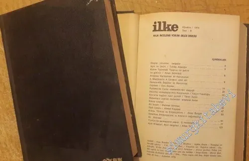 İlke Aylık İnceleme Yorum Belge Dergisi Sayı 1-14 (Ocak 1974 - Şubat 1975) -         1974