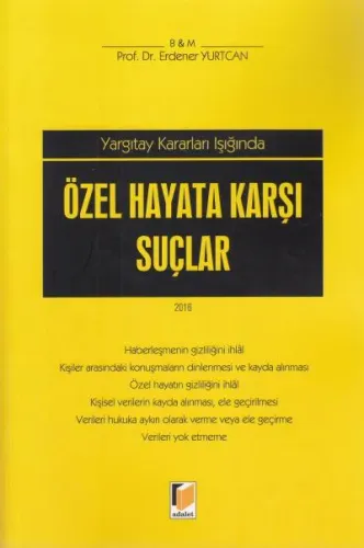 Özel Hayata Karşı Suçlar
