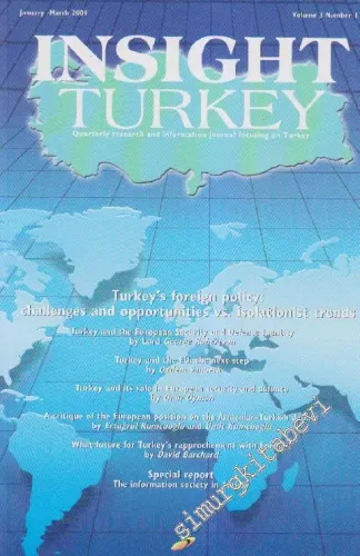 Insight Turkey - Volume: 3 Number: 1      January - March