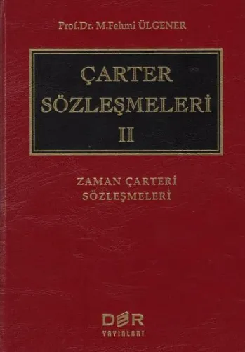 Çarter Sözleşmeleri - 2