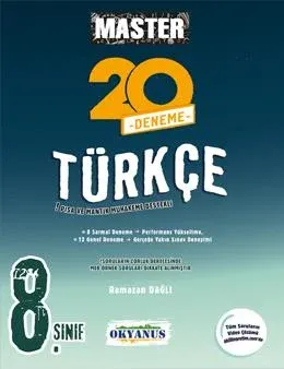 Okyanus 8. Sınıf Master Türkçe 20 Deneme