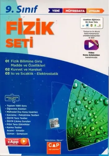 09.Sınıf Set Anadolu Fizik - 2022