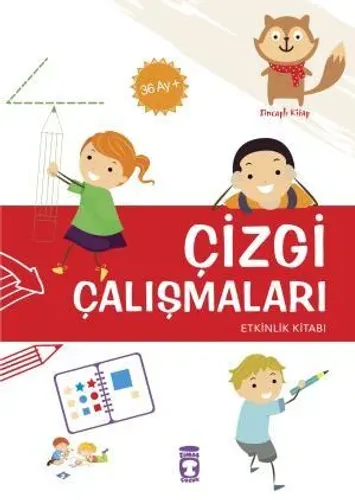 Çizgi Çalışmaları Etkinlik Kitabı (36 Ay+)