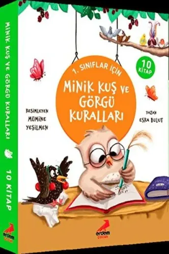 Minik Kuş ve Görgü Kuralları 10 Kitap Set