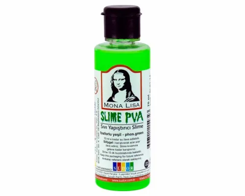Monalisa Sıvı Slime 70 ml Fosforlu Yeşil