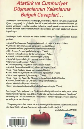 Cumhuriyet Tarihi Yalanları 2 Sinan Meydan İnkılap Yayınevi %50 indiri