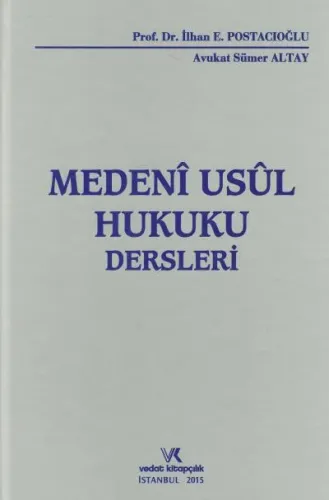 Medeni Usul Hukuku Dersleri