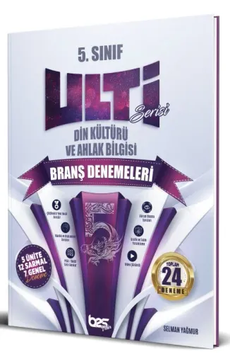 Bes Yayınları 5. Sınıf Din Kültürü ve Ahlak Bilgisi Ulti Serisi Denemeleri