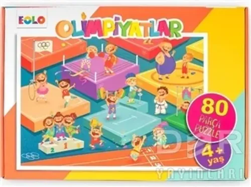 Olimpiyatlar - 80 Parça Puzzle (4 Yaş)