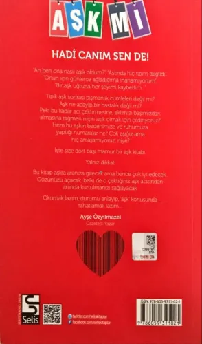 Aşk mı Hadi Canım Sende! Psk. Dr. Zafer Akıncı Selis Kitaplar