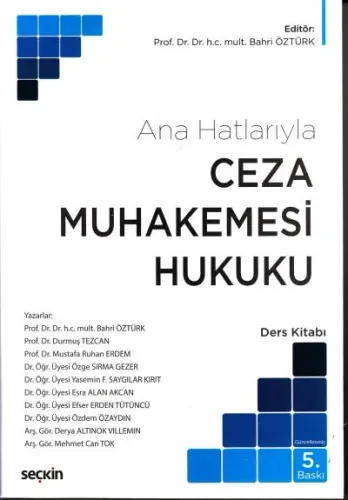 Ceza Muhakemesi Hukuku