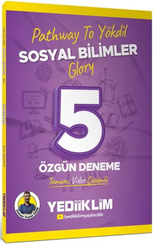 Yediiklim Yayınları Pathway To Yökdil Sosyal Bilimler Glory Tamamı Video Çözümlü 5 Özgün Deneme