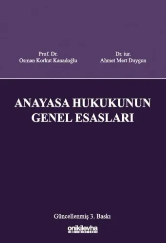 Anayasa Hukukunun Genel Esasları