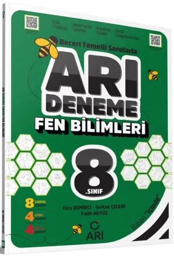 8. Sınıf Fen Bilimleri Arı Deneme Fatih AKYÜZ