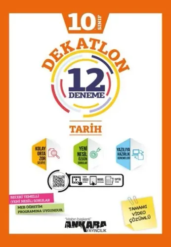 10.Sınıf Tarih Dekatlon 12 Deneme
